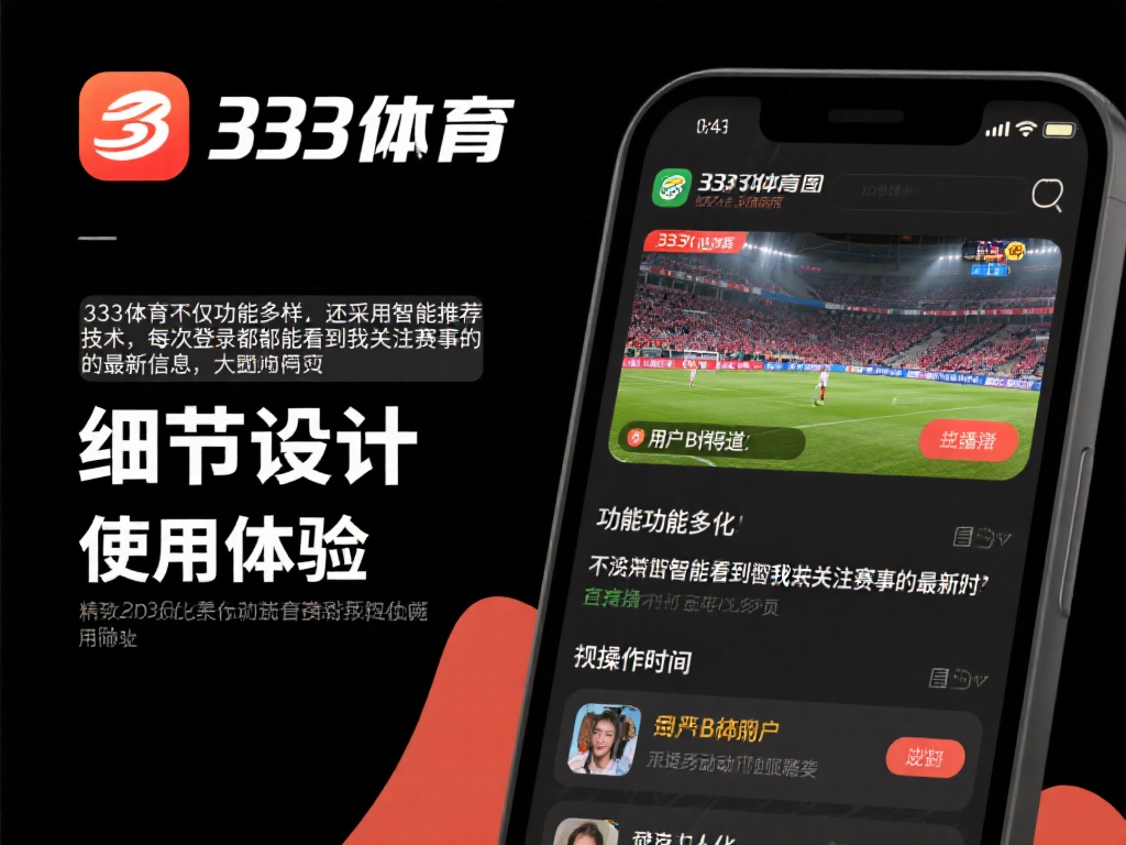 深入解析用户评价:333体育平台备受关注与信赖的原因 精致的细节设计也提高了使用体验。比如,其应用程序界