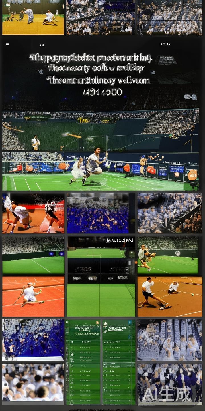 2023年Bet365平台上的热门体育项目推荐与体育平台攻略 三、网球
网球比赛的即时性和个人竞技特点,也使其